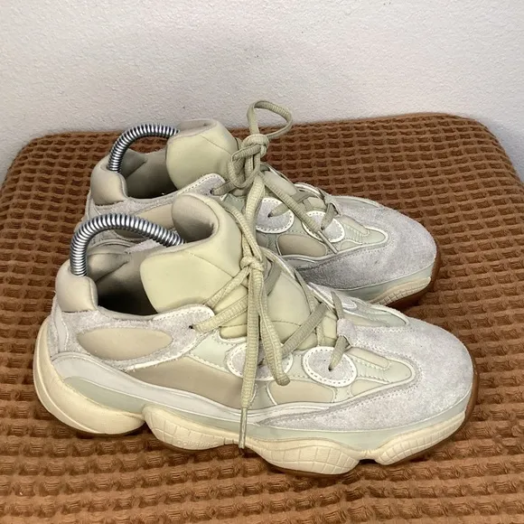 Adidas Yeezy‎ 500 Stone Men’s Size 6.5 Sneakers Shoes FW4839 Beige