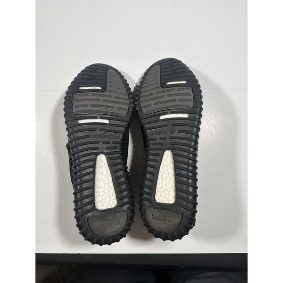 Adidas Yeezy Boost 350 AQ2659 Athletic Running Sneakers Mens US 11 Pirate Black
