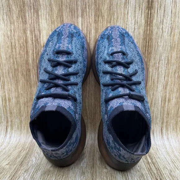 Adidas Yeezy‎ Boost 380 Covellite Men's Size 6.5 Blue Shoes Sneakers GZ0454