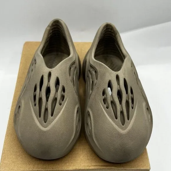 Adidas Yeezy Foam Rnnr Runner Stone Sage 'GX7296' Infans 7K Kanye Sneakers Shoes