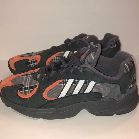 Adidas Yung-1 Plaid Running Shoes