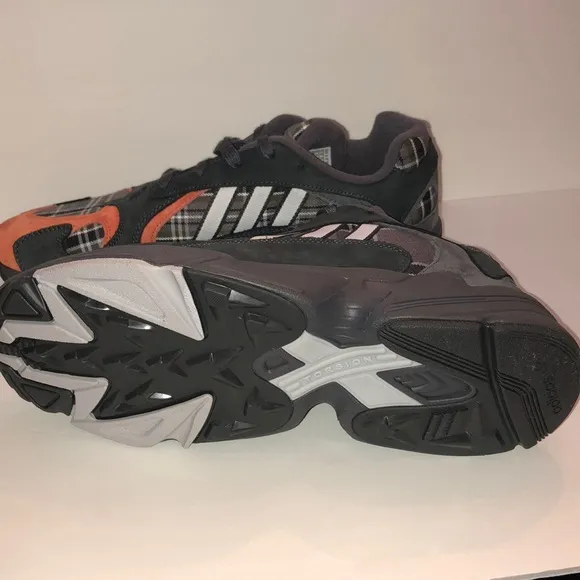 Adidas Yung-1 Plaid Running Shoes