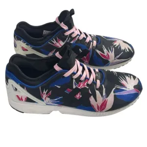 Adidas ZX Flux Floral Blue Men's Running Shoe Size 10.5 Sneakers