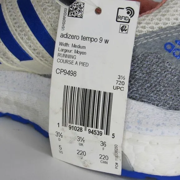 Adidas Adizero Tempo 9 Women's Running Sneakers