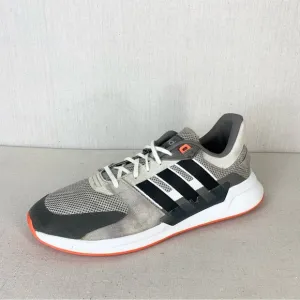 Adidas~Men’s Run‎ 90s Grey/Solar Red Athletic/Running Shoes~Sz 14
