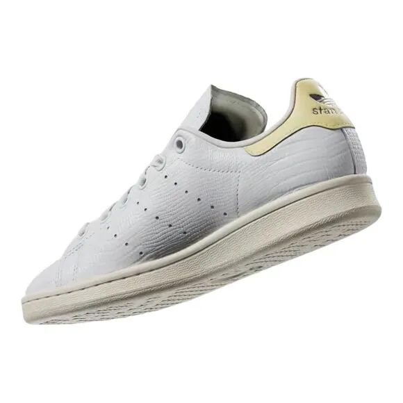ADIDAS Originals Stan Smith Off White Easy Yellow  Unisex Casual Shoes 8