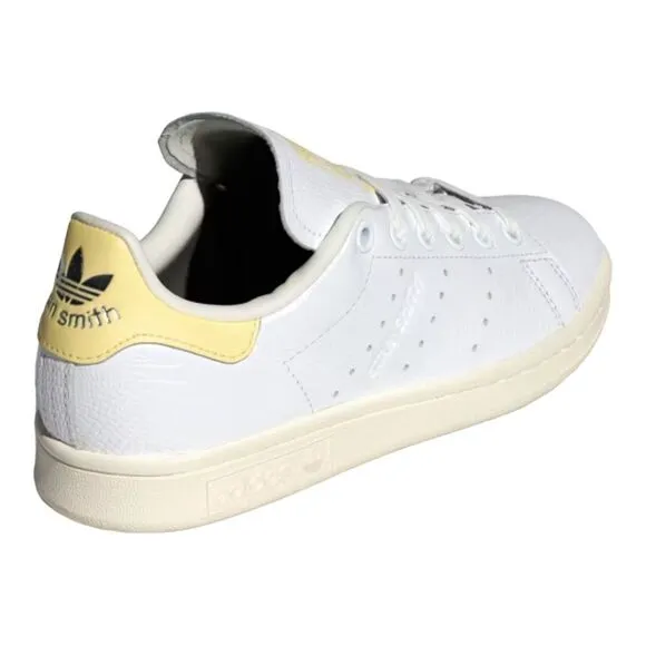 ADIDAS Originals Stan Smith Off White Easy Yellow  Unisex Casual Shoes 8