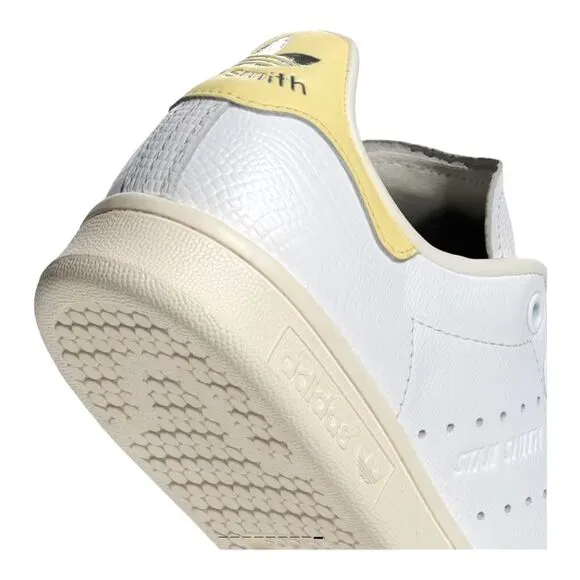ADIDAS Originals Stan Smith Off White Easy Yellow  Unisex Casual Shoes 8