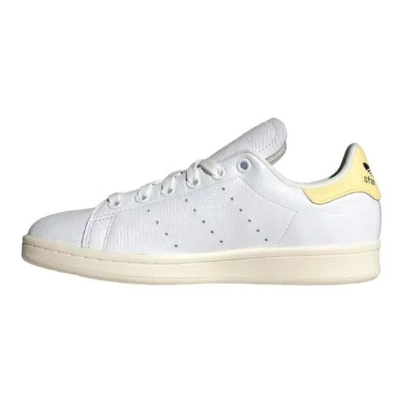 ADIDAS Originals Stan Smith Off White Easy Yellow  Unisex Casual Shoes 8
