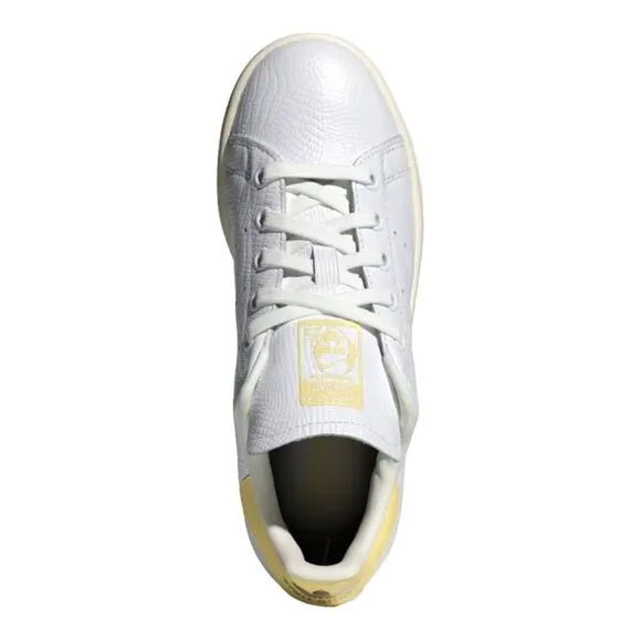 ADIDAS Originals Stan Smith Off White Easy Yellow  Unisex Casual Shoes 8