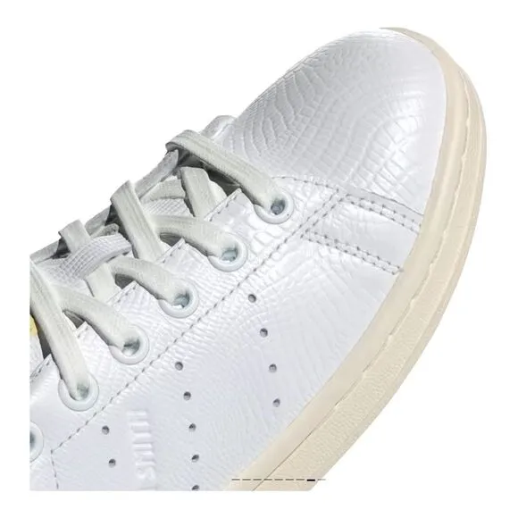 ADIDAS Originals Stan Smith Off White Easy Yellow  Unisex Casual Shoes 8
