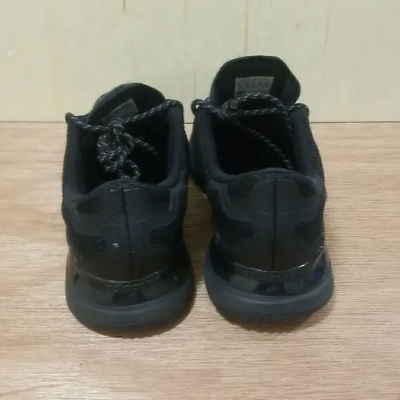 ADIDAS Originals Zx 750 Casual Shoes Triple Black Womens sz 6 1/2