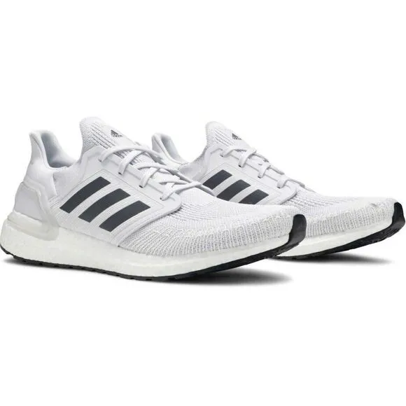 Adidas Ultraboost 20 EG0694 Sneakers Men US 4 Gray Athletic Running Shoes EFAS61