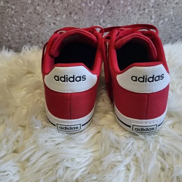 Adisias Daily 3.0 Men's Red And White Sneakers GY8116, Size 10