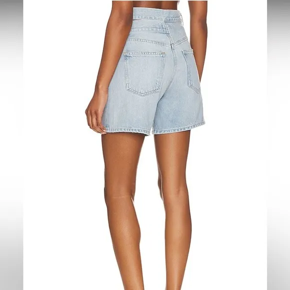 AGOLDE Broken Waistband Shorts