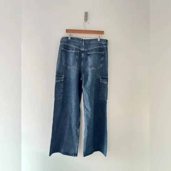AGOLDE Minka Cargo Jeans in Path 32