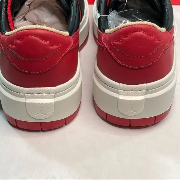 Air Jordan 1 Elevate Bred Black &amp; Red Womens Size 10 Mens 8.5 Sneakers Shoes