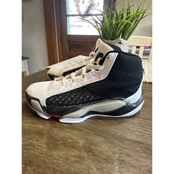 Air Jordan 38 Fundamental Basketball Shoes High Top Performance Kids Size 4Y