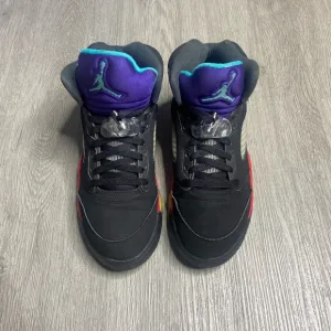 Air Jordan 5 Retro Top 3 Men’s Shoe Size 7.5 Black CZ1786-001 Preowned