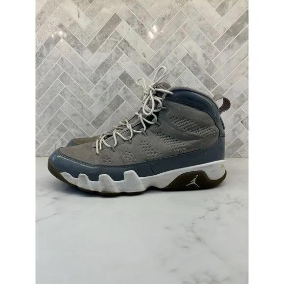 Air Jordan 9 Retro‎ Cool Grey 302370-015 Nike Shoes Sneakers Mens Size 11.5