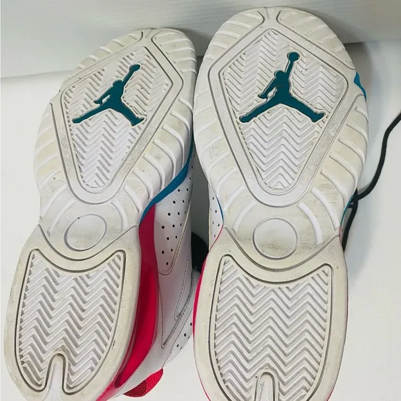 Air Jordan Lift Off &quot;South Beach&quot; Men's Size 9 White Teal and Pink