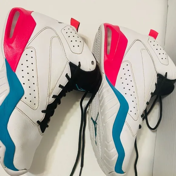 Air Jordan Lift Off &quot;South Beach&quot; Men's Size 9 White Teal and Pink