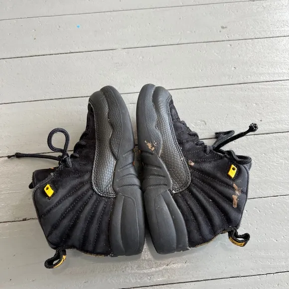 Air Jordan sneakers toddler 11C black taxi retro PS mid boys pre school street
