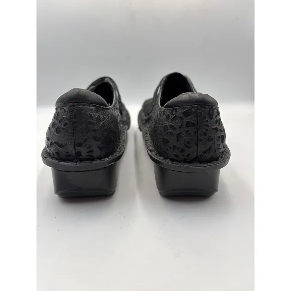 Alegria‎ by PG Lite Women's Black Slip on Comfort Shoes Den-435 size 38 (8-8.5)