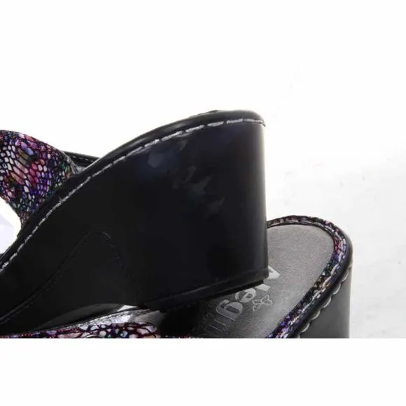 Alegria sandals shoes tectonic loti womens holographic sz eur 38 us 8-8.5