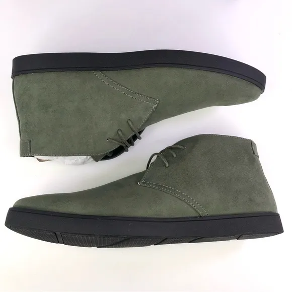Alfani Barrett Mens Olive Chukka Boot Shoes