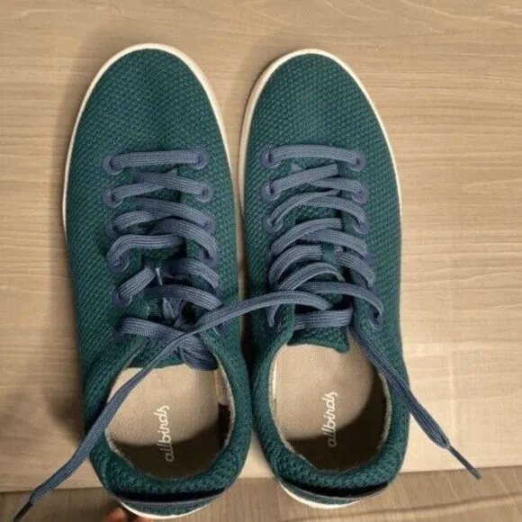 Allbirds Lace Up Running Sneakers Men Size 11 Tree Pipers Green