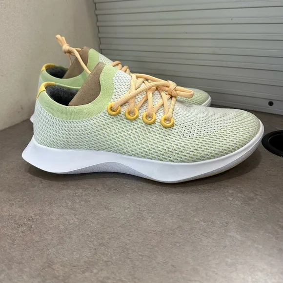 ALLBIRDS Men’s Tree Dasher Green/Orange Sz 12 New without Box