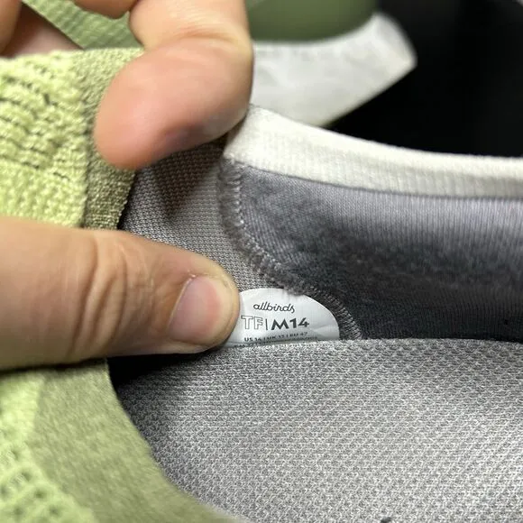 Allbirds Tree Flyer Shoes Mens Size 14 Green Athletic Running Sneakers Casual