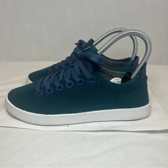 Allbirds Tree Pipers Athletic Sneakers Shoes Low Top Casual Teal Women 6