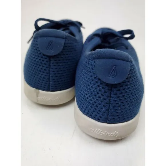 Allbirds Tree Skippers Blue Casual Sneakers Running Walking Womens Size 7