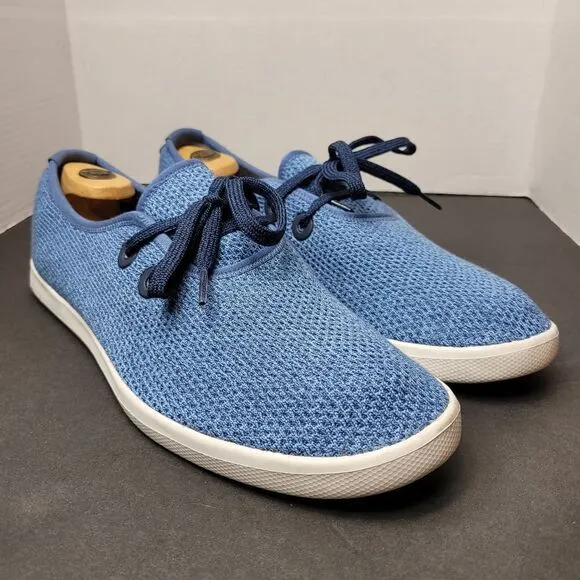 Allbirds Tree Skippers Blue Wool Mens Sneakers Shoes Size 13
