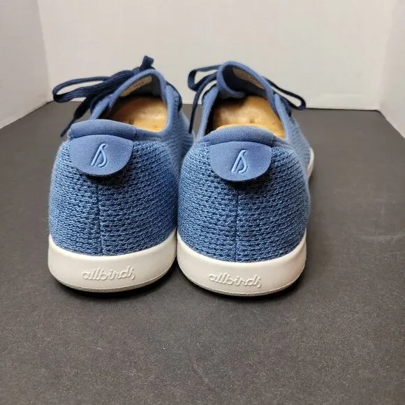 Allbirds Tree Skippers Blue Wool Mens Sneakers Shoes Size 13