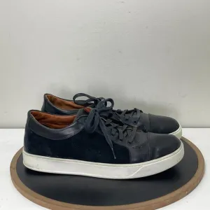 Allen Edmonds Shoes Mens 13 D Brisbane Sneaker Black Leather Casual Shoe Low