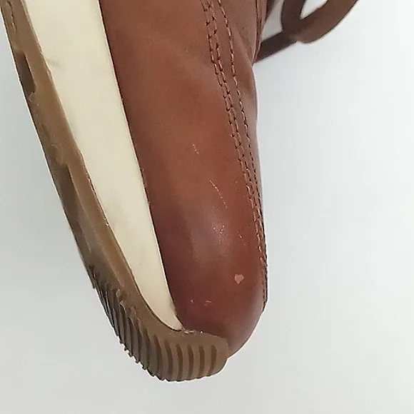 Allen Edmonds Sneakers Men's Size 8.5 D A-Trainers Brown Lace Up Leather Pre-own