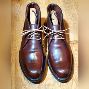 ALLEN EDMONDS 🇺🇸 USA Boots Malvern Chukka Brown Leather Goodyear Welt Sz 11.5