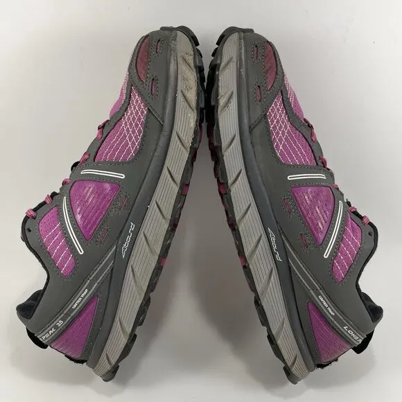 Altra Lone Peak 3.5 Running Shoes Womens Size 9.5 Purple Athletic Sneakers