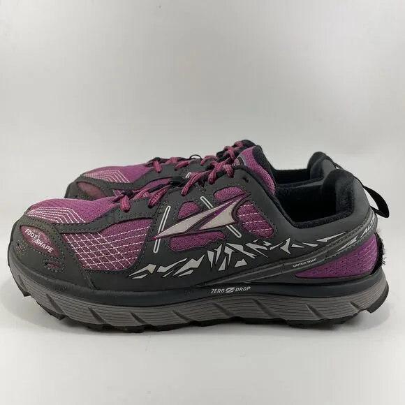 Altra Lone Peak 3.5 Running Shoes Womens Size 9.5 Purple Athletic Sneakers