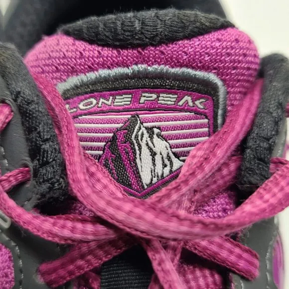 ALTRA Lone Peak 3.5 Trail Running Shoes Purple Gray AFW1755F-1 Women's US 6
