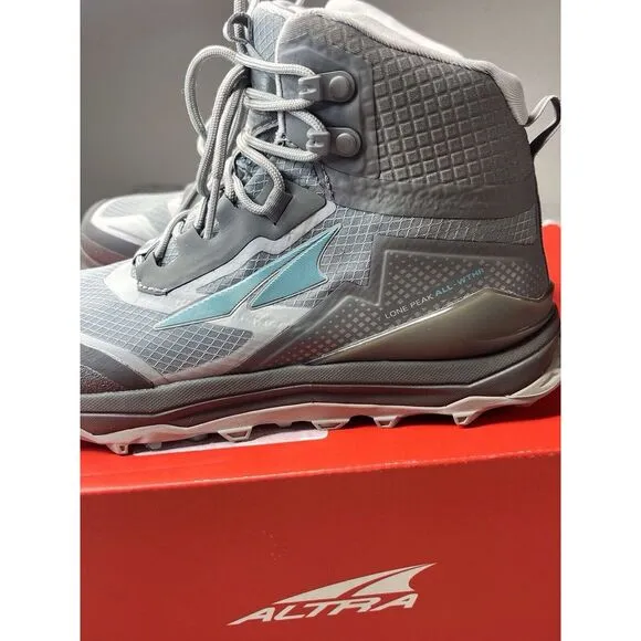 Altra Lone Peak All-WTHR Mid High Women's Size‎ 5.5 Trail Hiking Shoes
