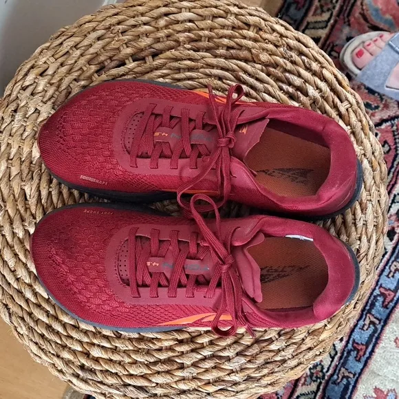 Altra Mens Quantic Torin 4.5 Performance Athletic/Training‎ Sneakers Red Sz. 10