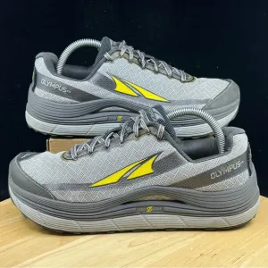 Altra Olympus 2.0 Mens Running Shoes Gray Size 9 Vibram Hiking Trail Sneakers