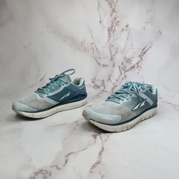 Altra Provision 4.0 Shoes Womens 7.5 Hiking Trail Runner Sneaker Blue
