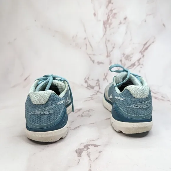 Altra Provision 4.0 Shoes Womens 7.5 Hiking Trail Runner Sneaker Blue