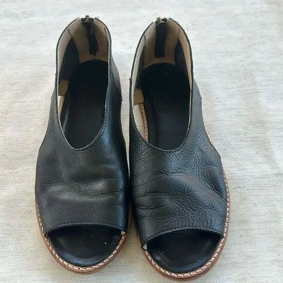Anthropologie Bird Of Flight Leather Flat Shoes 7.5