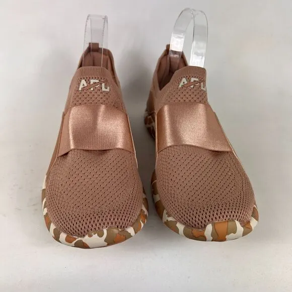 APL Athletic Propulsion Labs Techloom Bliss women's size 7.5 dusty rose sneakers